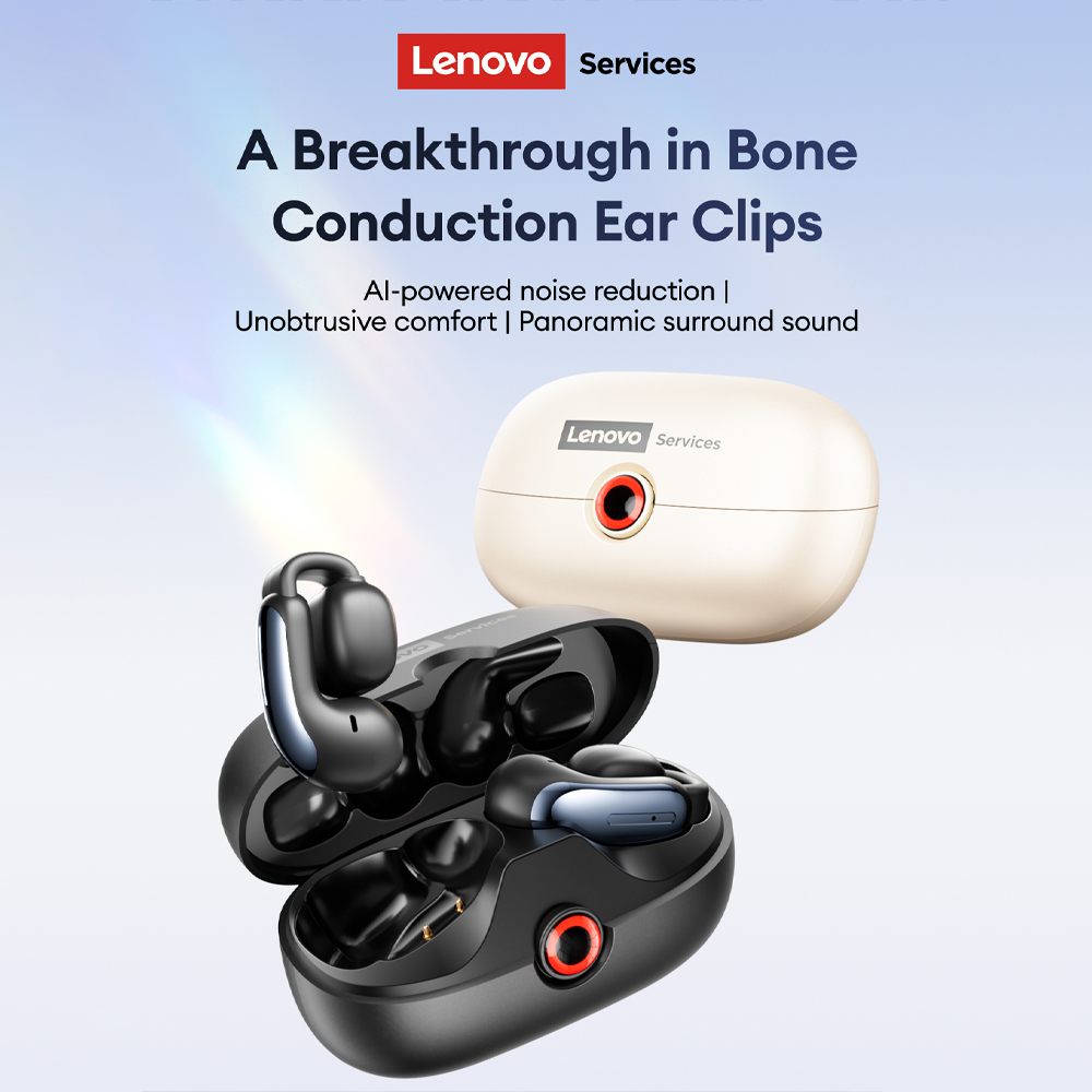 Outdoor Sport Bar - Lenovo LES-108 Conduzione ossea TWS Clip