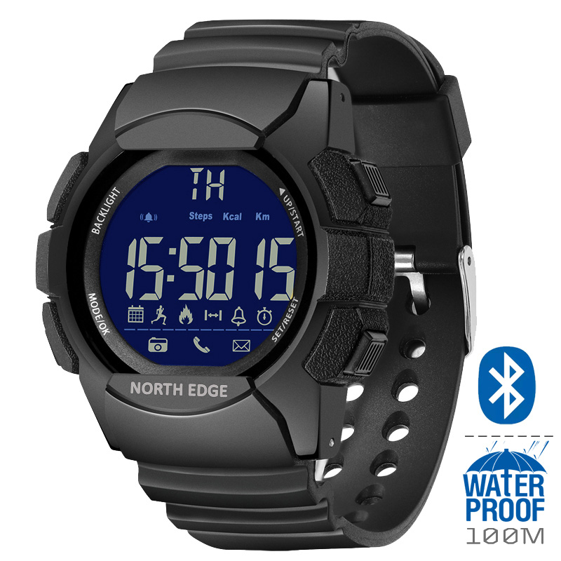 Outdoor Sport Smart Watch - NORTH EDGE AK 100M Smartwatch Sportivo