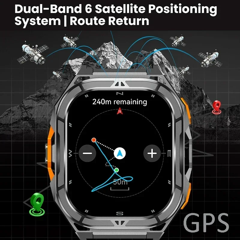 Smartwatch AMOLED di Lusso con - Outdoor Sport Smart Watch recensione e prezzo
